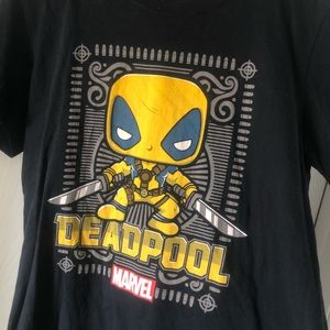 Marvel Collector Corps Deadpool Funko POP T-Shirt